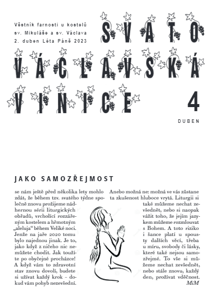 Vinice - duben 2023
