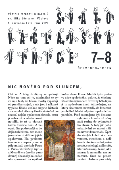 Vinice - červenec a srpen 2020