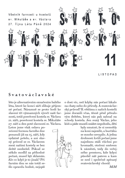 Vinice - listopad 2024